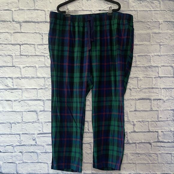 Old navy plaid pajama pants unisex 2X - Picture 1 of 9